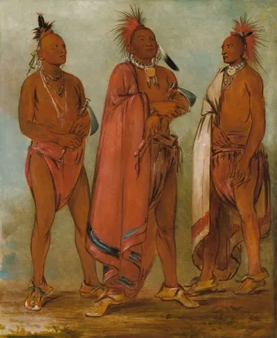 Wa Mash Ee Sheek He Who Takes Away Wa Chesh Uk War Mink Chesk Three Distinguished Young Men