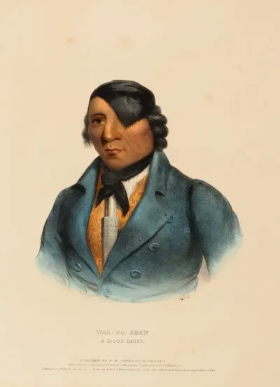 Waa Pa Shaw A Sioux Chief