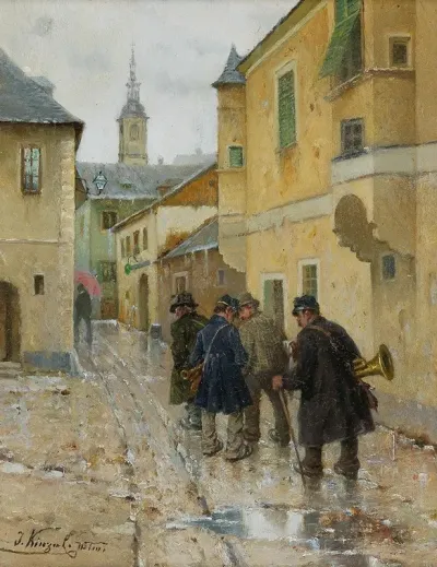 Wachau Musicians Returning Home