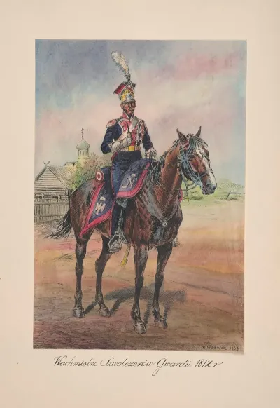 Wachmistrz Szwolezerow Gwardii 1812 R