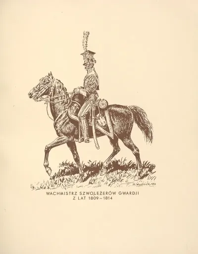 Wachmistrz Szwolezerow Gwardji Z Lat 1809 1814