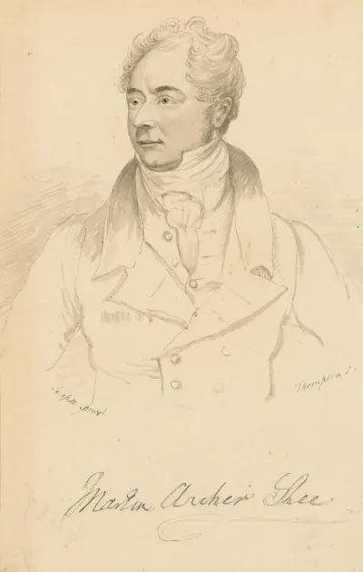 Waist Length Portrait Of Martin Archer Shee