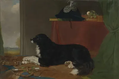 Waiting For His Master