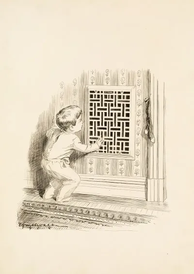 Waiting For Santa In A Flat