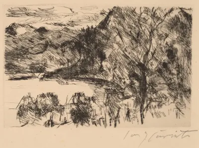 Walchensee With Jochberg