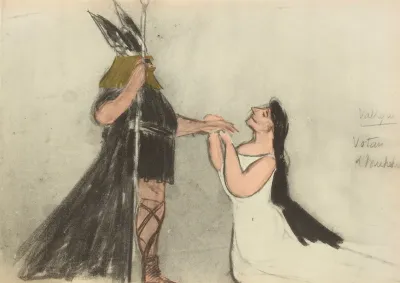 Walkyrie Wotan Et Brunhild