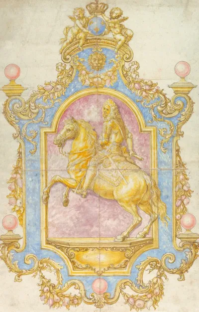 Wall Decoration For Cosimo Iii De Medici