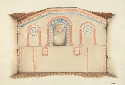 Wall Painting Reredos 2