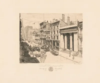 Wall Street In 1883