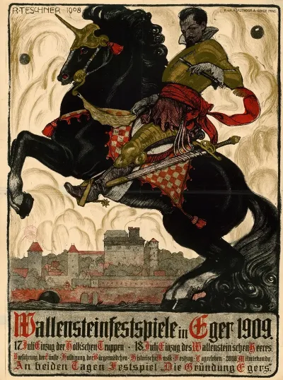 Wallenstein Festspiele In Eger 1909