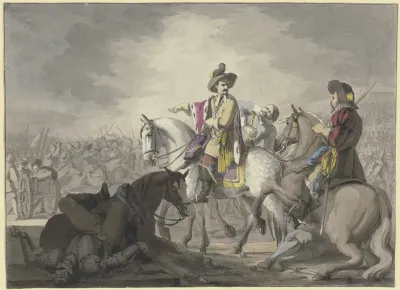 Wallenstein In Der Schlacht Bei Lutzen 2