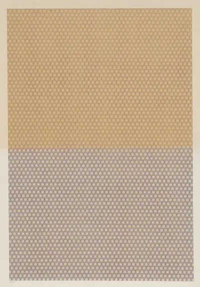 Walzendruckpapier Geometrisches Flachenmuster Nach Alten Mustern 2