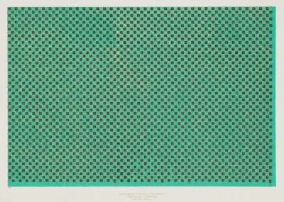 Walzendruckpapier Mit Golddruck Netzmuster Mit Simplen Kleinen Blumen Und Quadraten Nach Alten Mustern