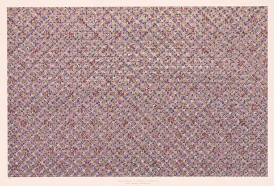 Walzendruckpapier Mit Golddruck Sternchenmuster