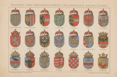 Wappen Der Osterreichisch Ungarischen Kronlander
