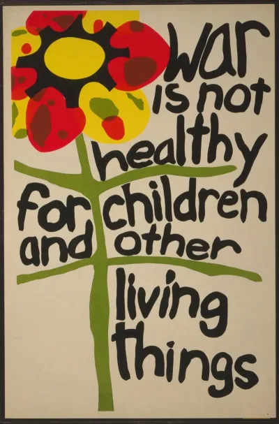 War Is Not Healthy For Children And Other Living Things