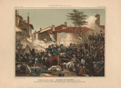 War Of The Second Empire Battle Of Magenta June 4 1859