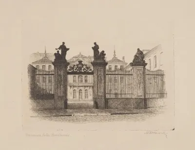 Warszawa Palac Bruhlowski