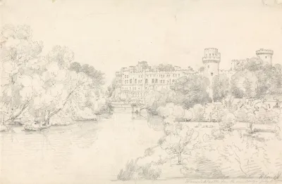 Warwick Castle From The New Bridge