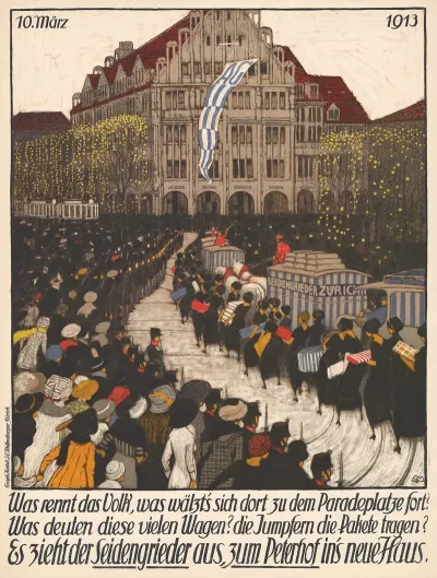 Was Rennt Das Volk Was Walzts Sich Dort Zu Dem Paradeplatze Fort
