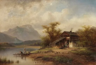 Waschtag Am Oberbayrischen See