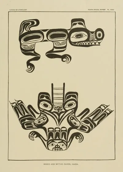 Wasco And Mythic Raven Haida