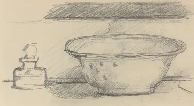Wash Basin And Scent Bottle Recto