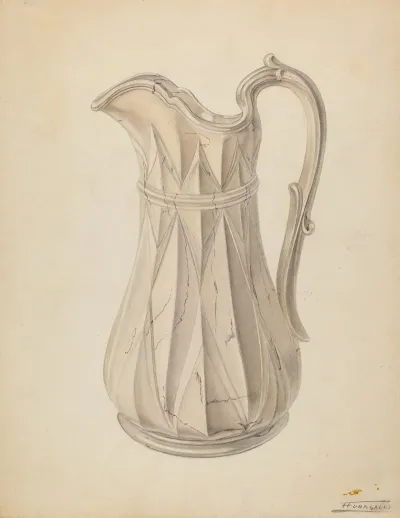 Wash Bowl And Pitcher 2