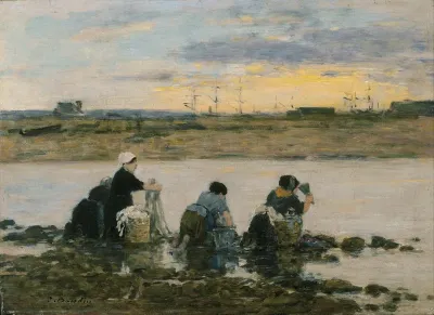 Washerwomen By The River 2