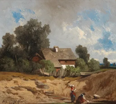 Washerwomen By The River 4