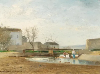 Washerwomen By The River
