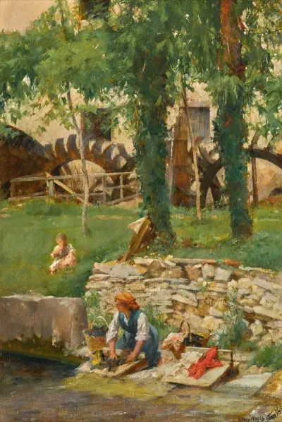 Washing Day Serra Valle Veneto Italy