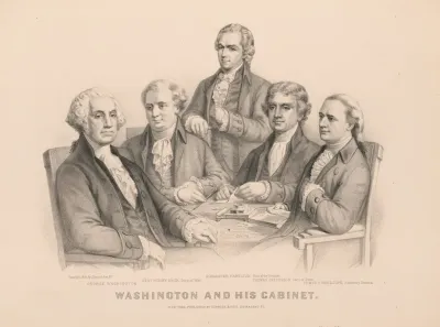Washington And His Cabinet