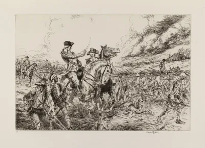 Washington And Lee At Monmouth 2