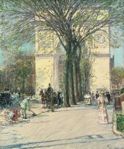 Washington Arch Spring