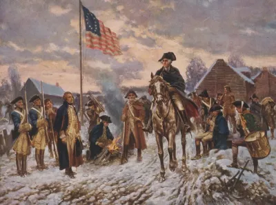 Washington At Valley Forge