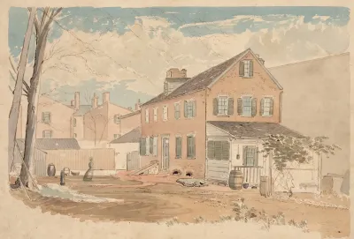 Washington D C Square North Side F Street Near 15th Street View From Southwest December 17 1874 12 To 3 Pm