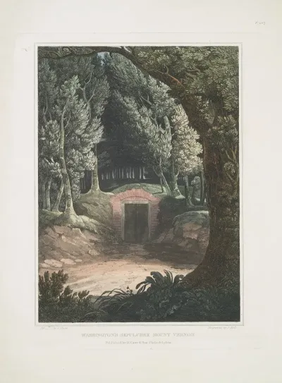 Washingtons Sepulchre Mount Vernon