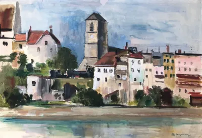 Wasserburg Am Inn Hauserpartie Am Inn