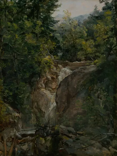 Wasserfall Bei Ohlstadt