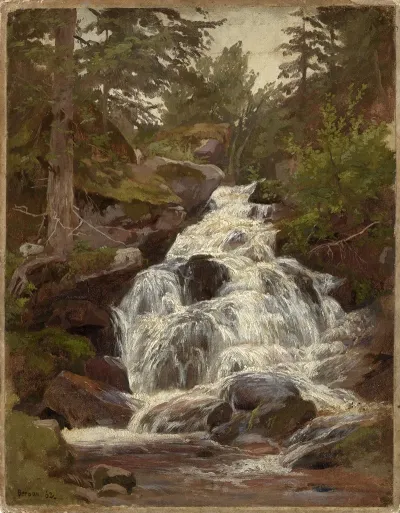 Wasserfall In Bernau