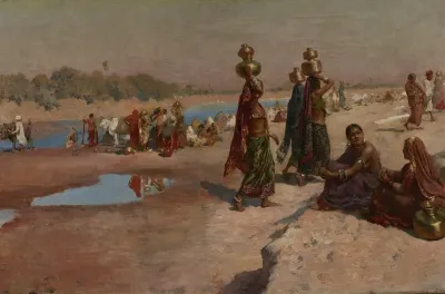 Water Carriers Of The Ganges