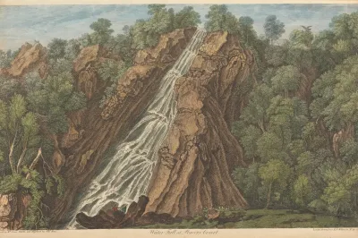 Water Fall At Powers Court