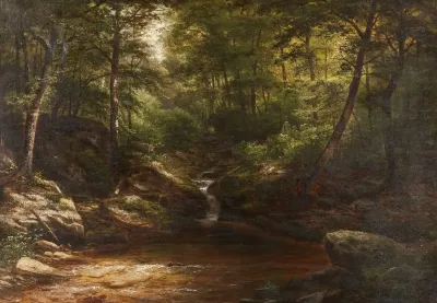 Waterfall In The Forest