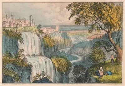 Waterfall Tivoli Italy