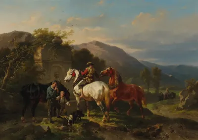 Watering The Horses 4