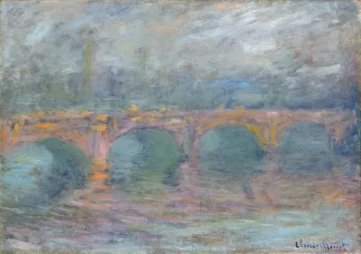 Waterloo Bridgelondon At Sunset