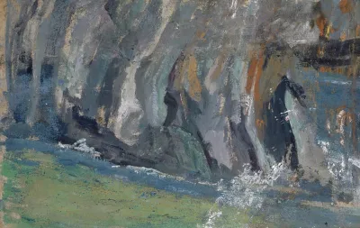 Wave Breaking At The Rocks