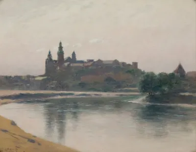 Wawel From The Vistula Side