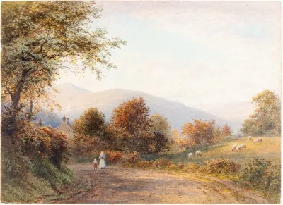 Way Into Abergavenny From Llanfoist